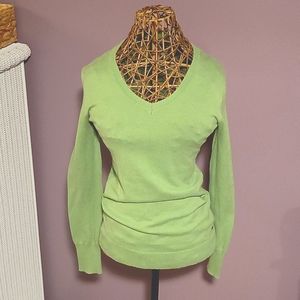 Time Out long sleeve v neck sweater womens size L